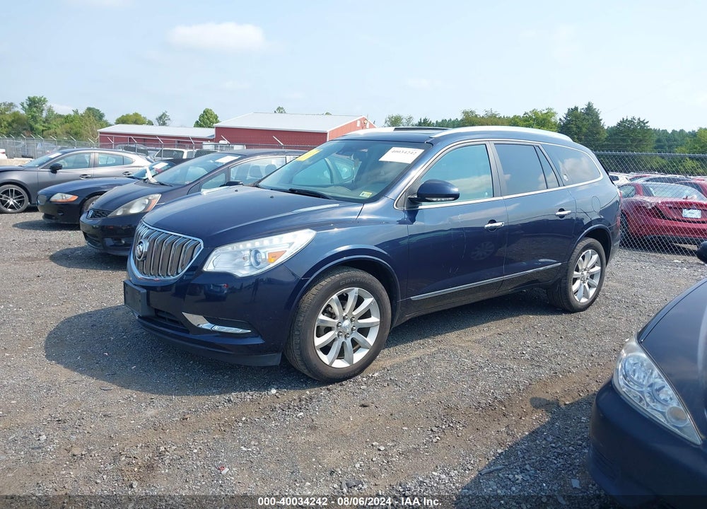 2015 BUICK ENCLAVE PREMIUM VIN: 5GAKVCKDXFJ241418