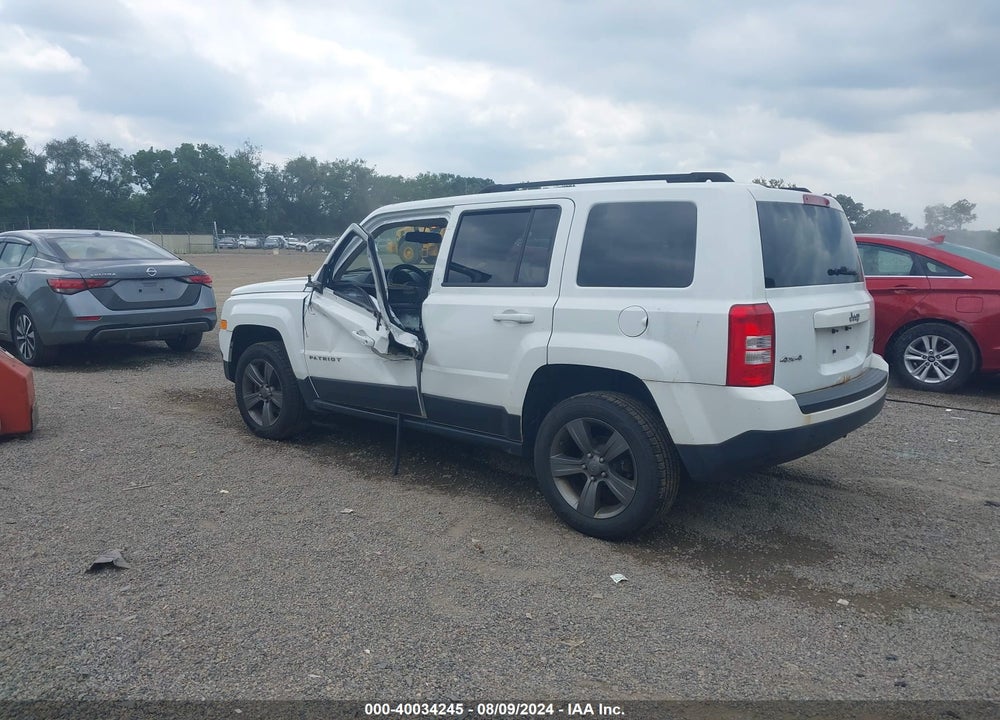 2015 JEEP PATRIOT HIGH ALTITUDE EDITION VIN: 1C4NJRFB5FD176348