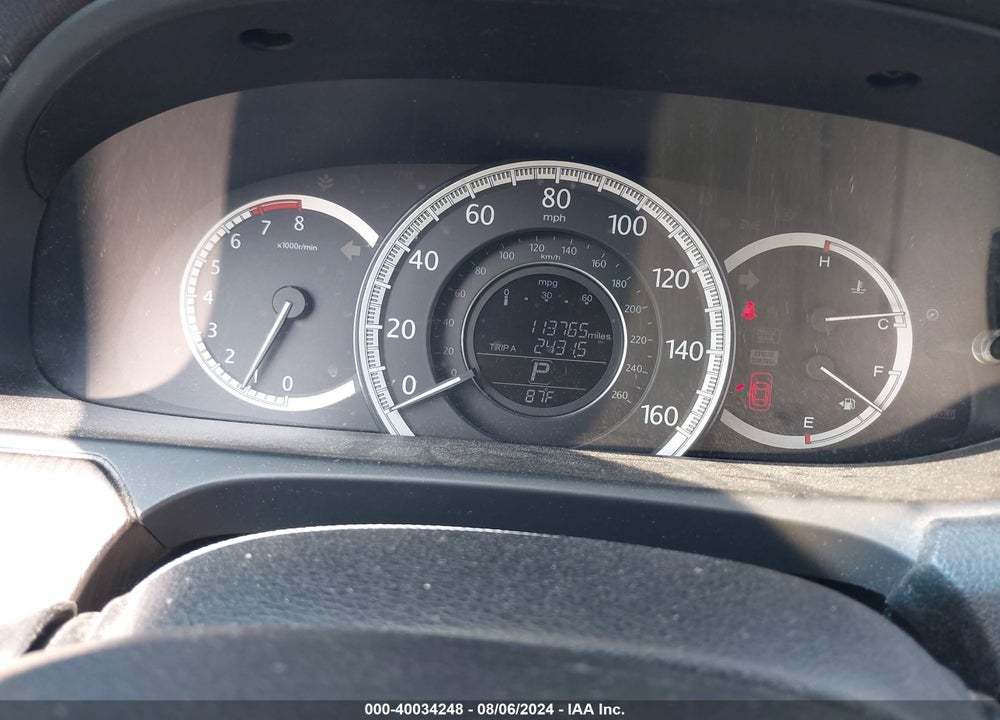 2014 HONDA ACCORD EX-L VIN: 1HGCR2F82EA079010