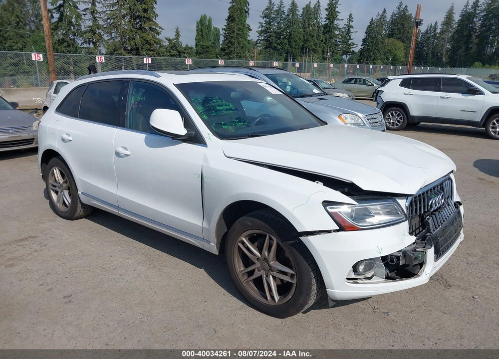 2014 AUDI Q5 2.0T PREMIUM VIN: WA1LFAFP2EA119833