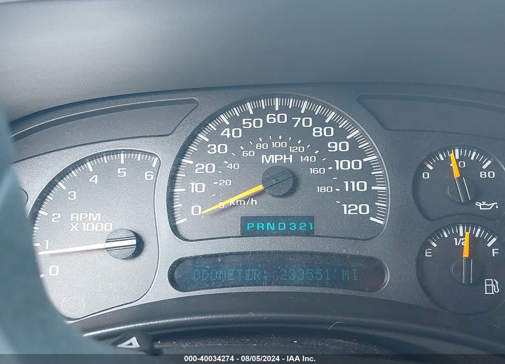 2004 GMC SIERRA 2500HD SLE VIN: 1GTHC23U04F135213