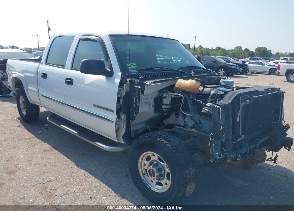2004 GMC SIERRA 2500HD SLE VIN: 1GTHC23U04F135213