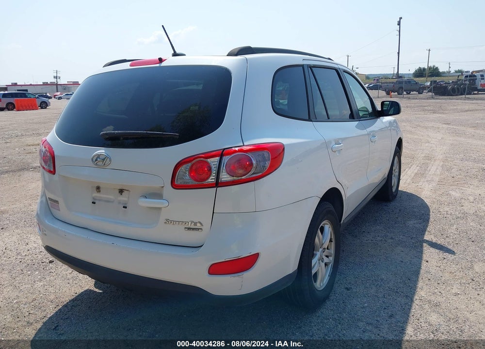 2011 HYUNDAI SANTA FE GLS VIN: 5XYZGDAB4BG069779