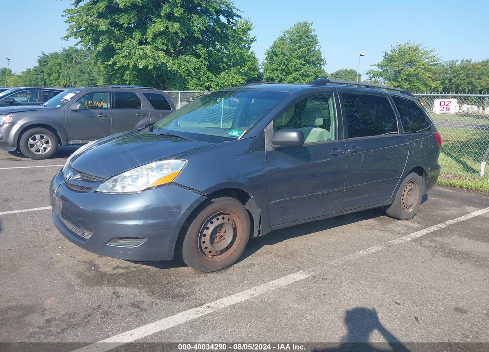 2008 TOYOTA SIENNA LE VIN: 5TDZK23CX8S175349