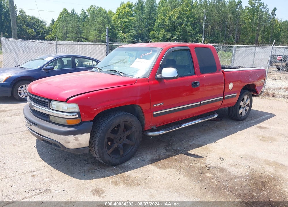 2000 CHEVROLET SILVERADO 1500 LS VIN: 1GCEK19T7YE219264