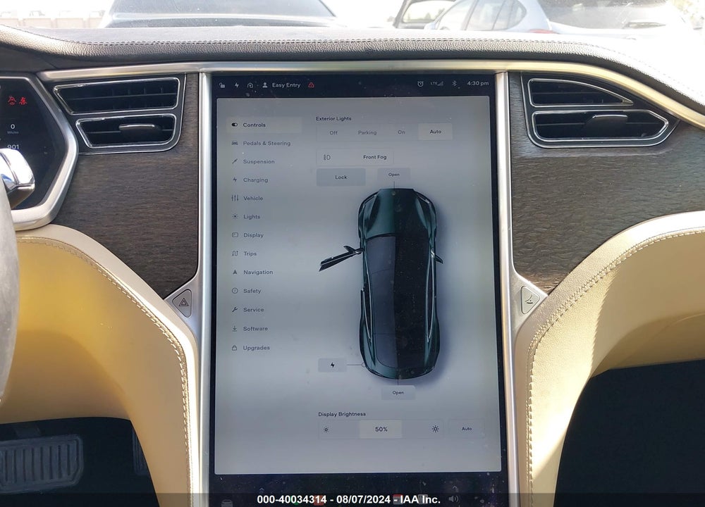 2013 TESLA MODEL S VIN: 5YJSA1AG4DFP04801