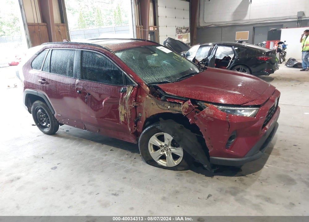 2021 TOYOTA RAV4 HYBRID XLE VIN: 2T3R6RFV1MW019686
