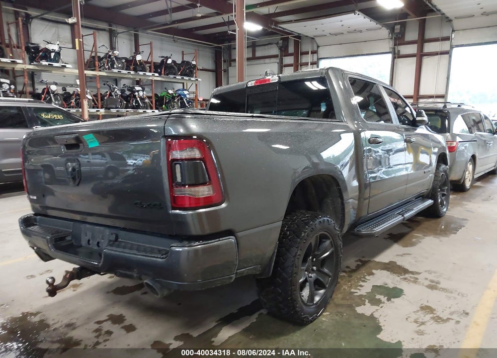 2021 RAM 1500 BIG HORN 4X4 5'7 BOX VIN: 1C6SRFFT1MN522896