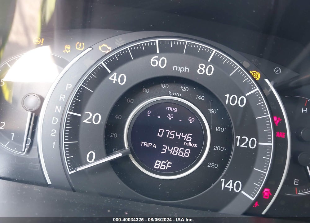 2014 HONDA CR-V LX VIN: 3CZRM3H34EG707417