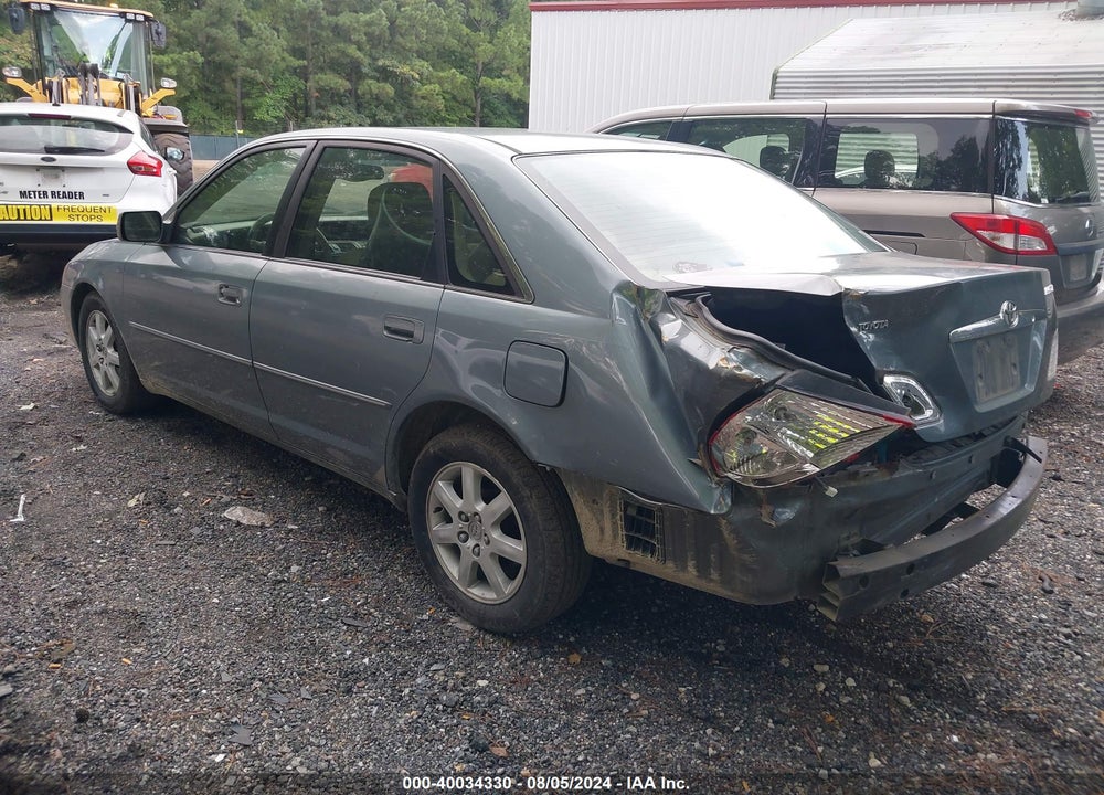2000 TOYOTA AVALON XLS VIN: 4T1BF28B9YU062487