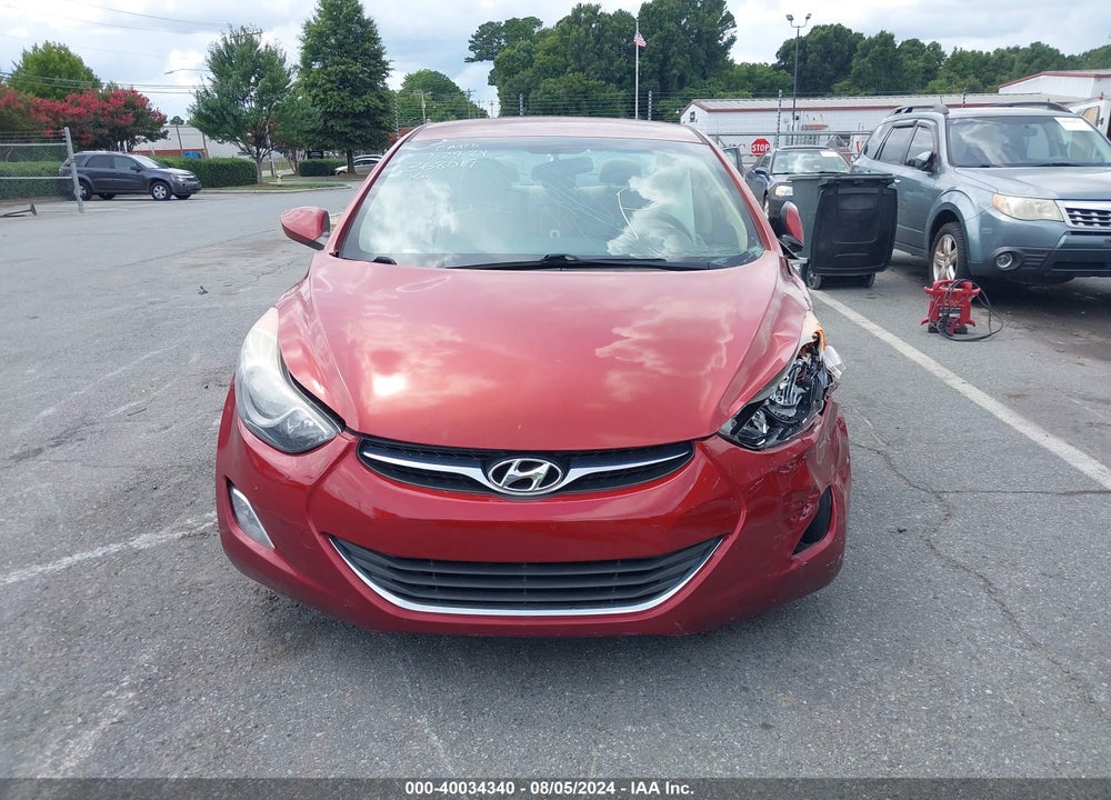 2013 HYUNDAI ELANTRA GLS VIN: 5NPDH4AE0DH368019