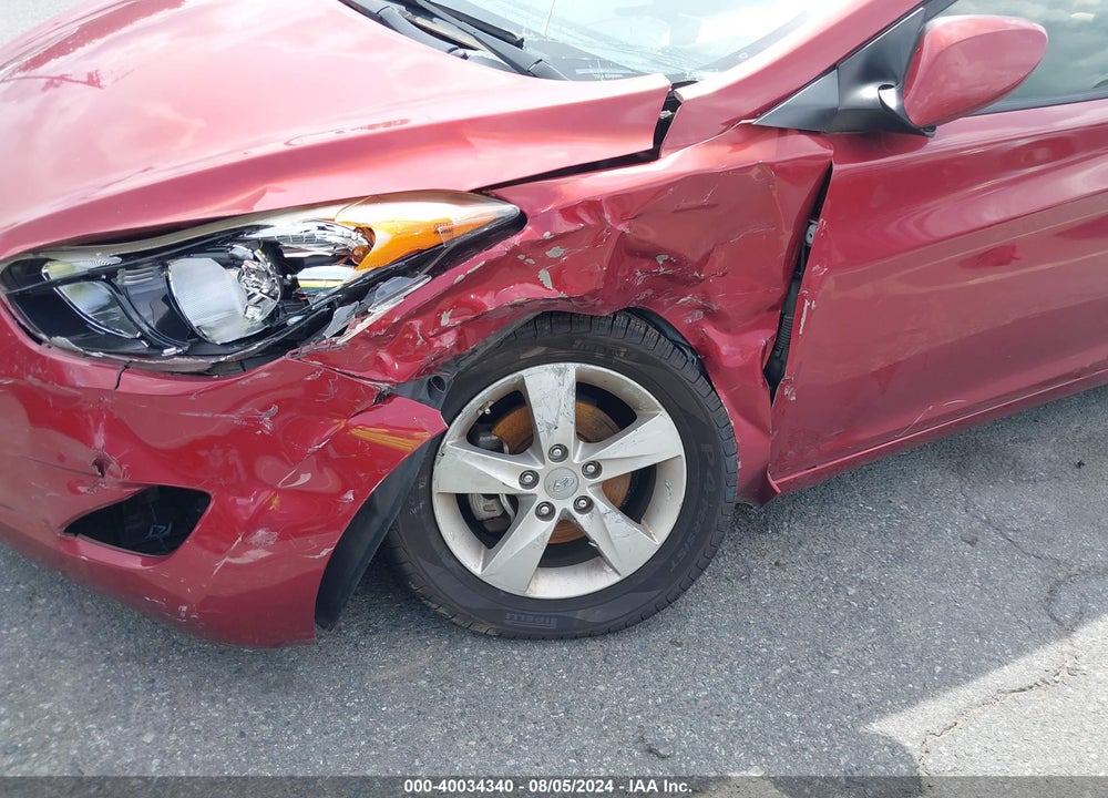 2013 HYUNDAI ELANTRA GLS VIN: 5NPDH4AE0DH368019