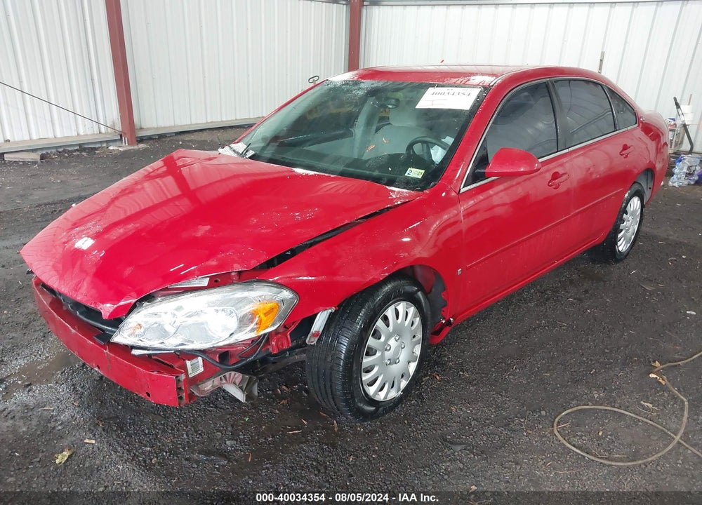 2007 CHEVROLET IMPALA LS VIN: 2G1WB58K779277826