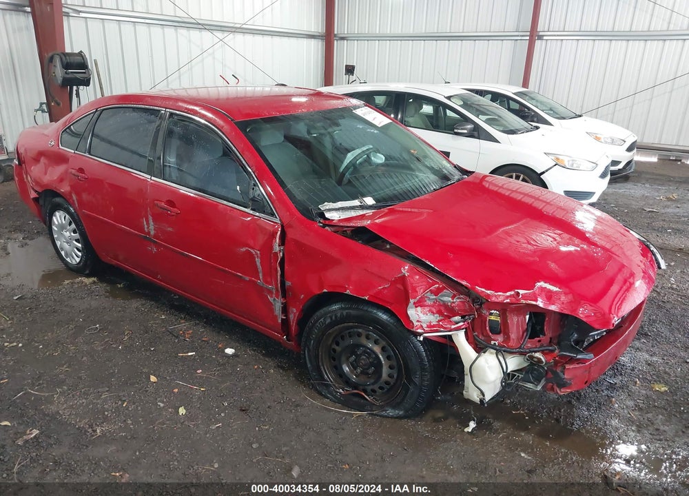 2007 CHEVROLET IMPALA LS VIN: 2G1WB58K779277826