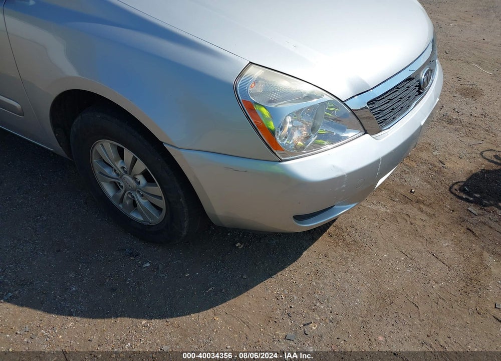 2012 KIA SEDONA LX VIN: KNDMG4C78C6446413