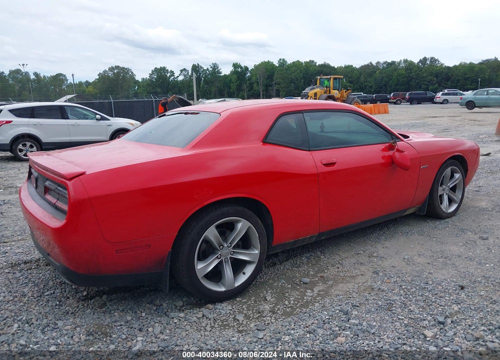 2016 DODGE CHALLENGER R/T VIN: 2C3CDZBT9GH213925
