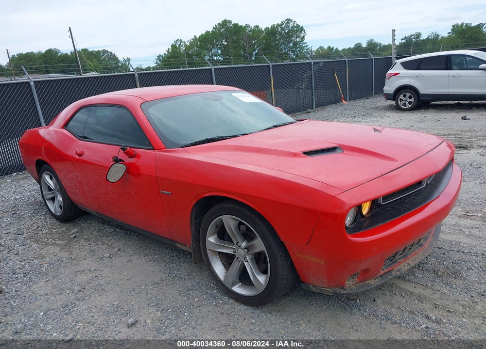 2016 DODGE CHALLENGER R/T VIN: 2C3CDZBT9GH213925