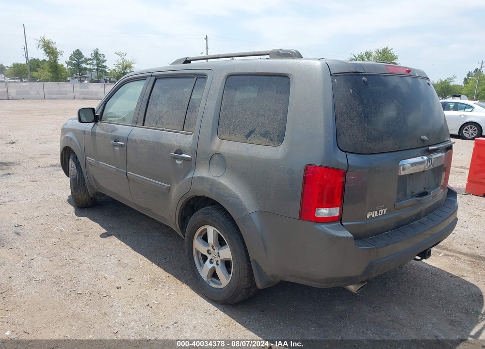 2010 HONDA PILOT EX-L VIN: 5FNYF3H57AB018601