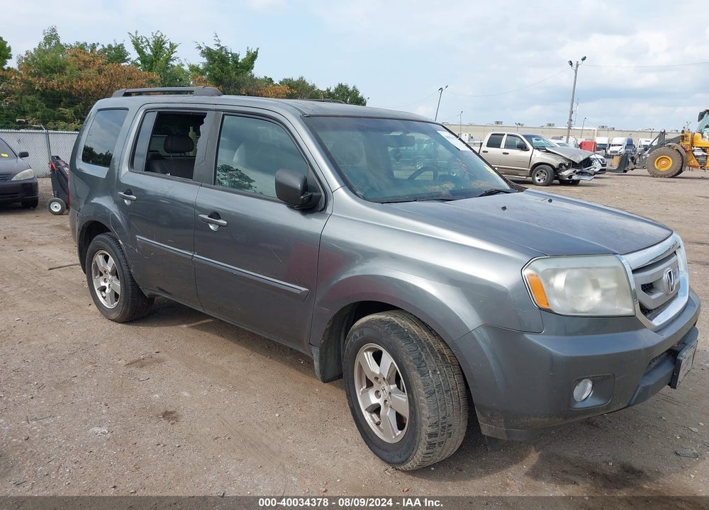 2010 HONDA PILOT EX-L VIN: 5FNYF3H57AB018601