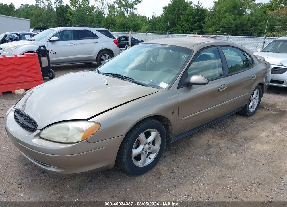 2002 FORD TAURUS SES VIN: 1FAFP55232A271117
