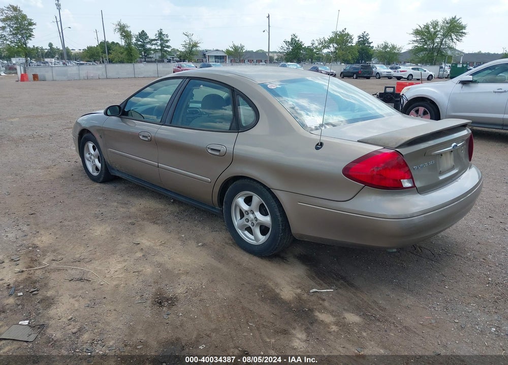 2002 FORD TAURUS SES VIN: 1FAFP55232A271117