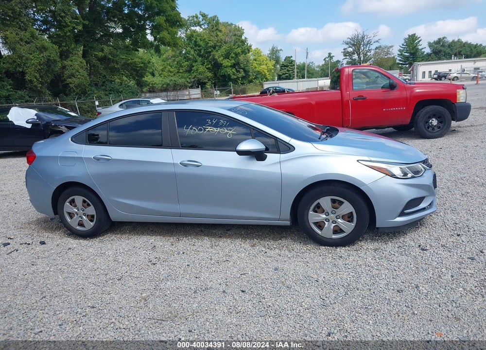 2017 CHEVROLET CRUZE LS AUTO VIN: 1G1BC5SMXH7140615