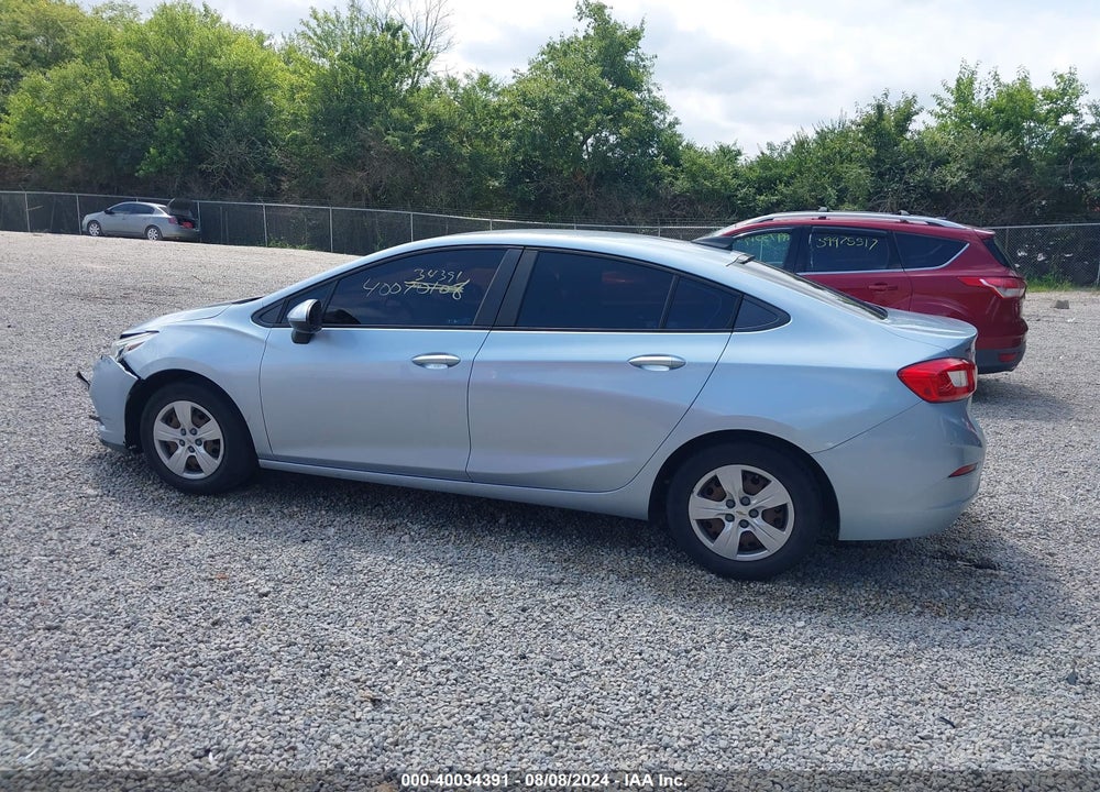 2017 CHEVROLET CRUZE LS AUTO VIN: 1G1BC5SMXH7140615