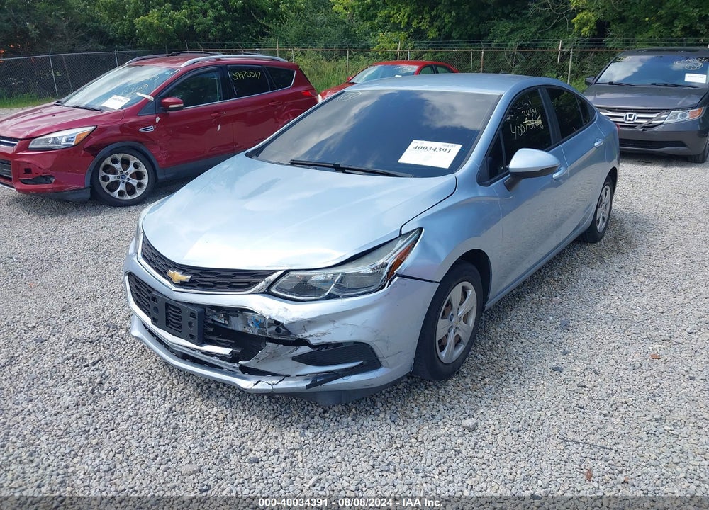 2017 CHEVROLET CRUZE LS AUTO VIN: 1G1BC5SMXH7140615