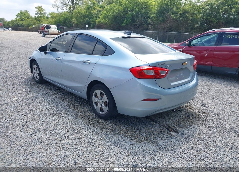2017 CHEVROLET CRUZE LS AUTO VIN: 1G1BC5SMXH7140615