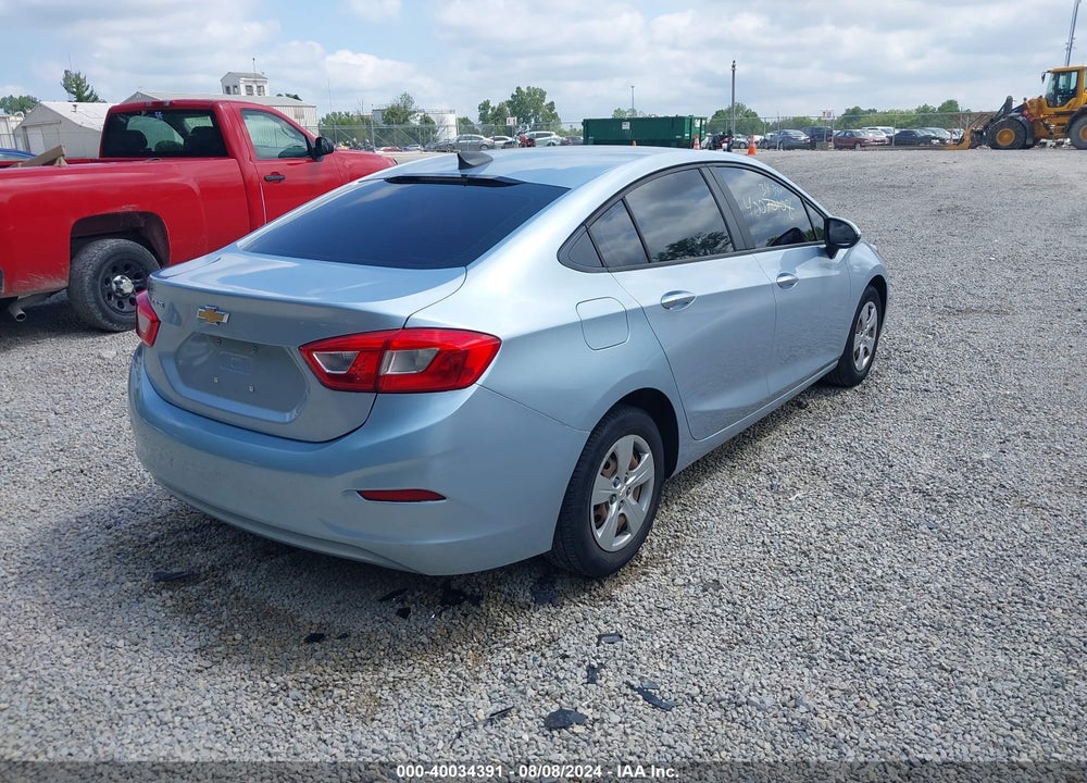 2017 CHEVROLET CRUZE LS AUTO VIN: 1G1BC5SMXH7140615