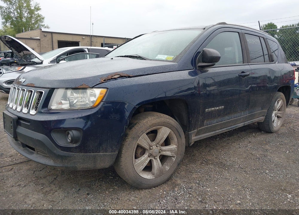 2012 JEEP COMPASS SPORT VIN: 1C4NJCBA4CD662834