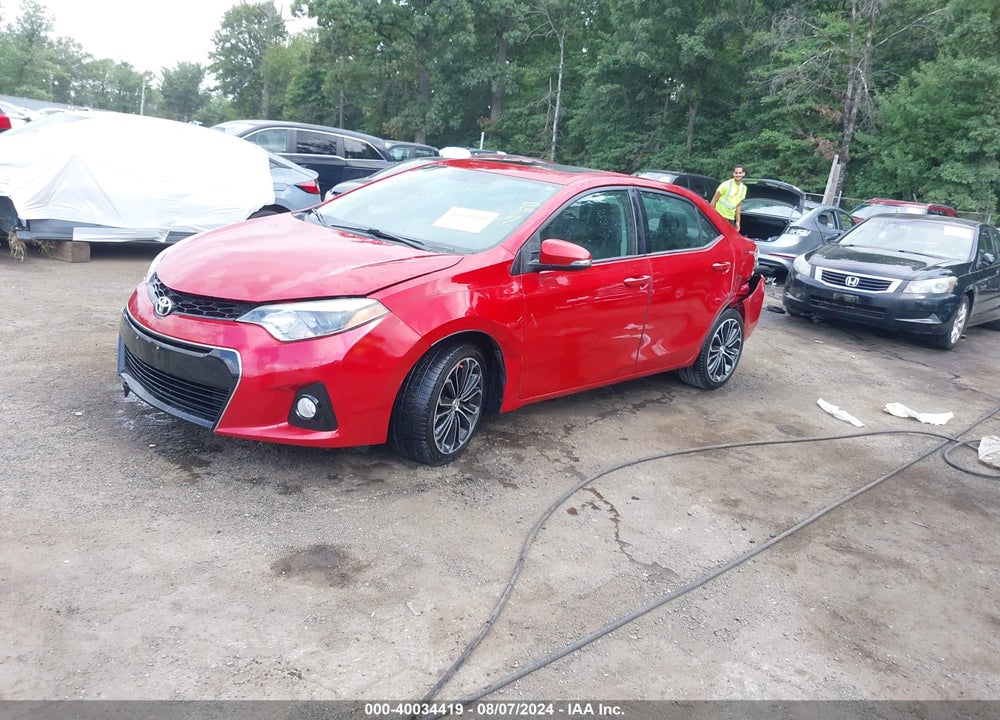 2015 TOYOTA COROLLA S PLUS VIN: 2T1BURHE6FC331228