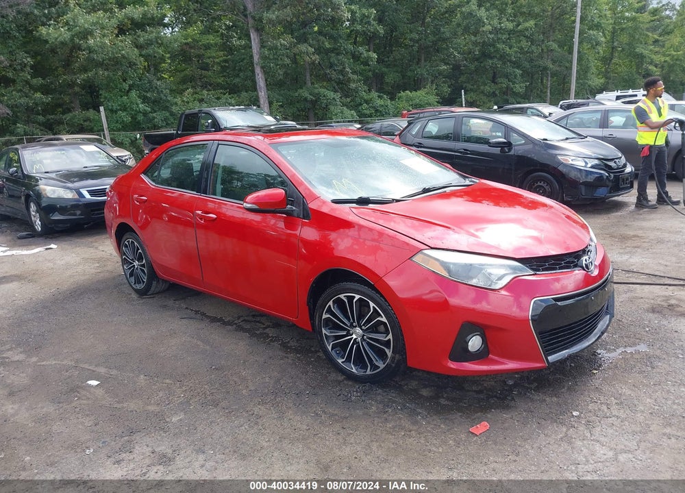 2015 TOYOTA COROLLA S PLUS VIN: 2T1BURHE6FC331228