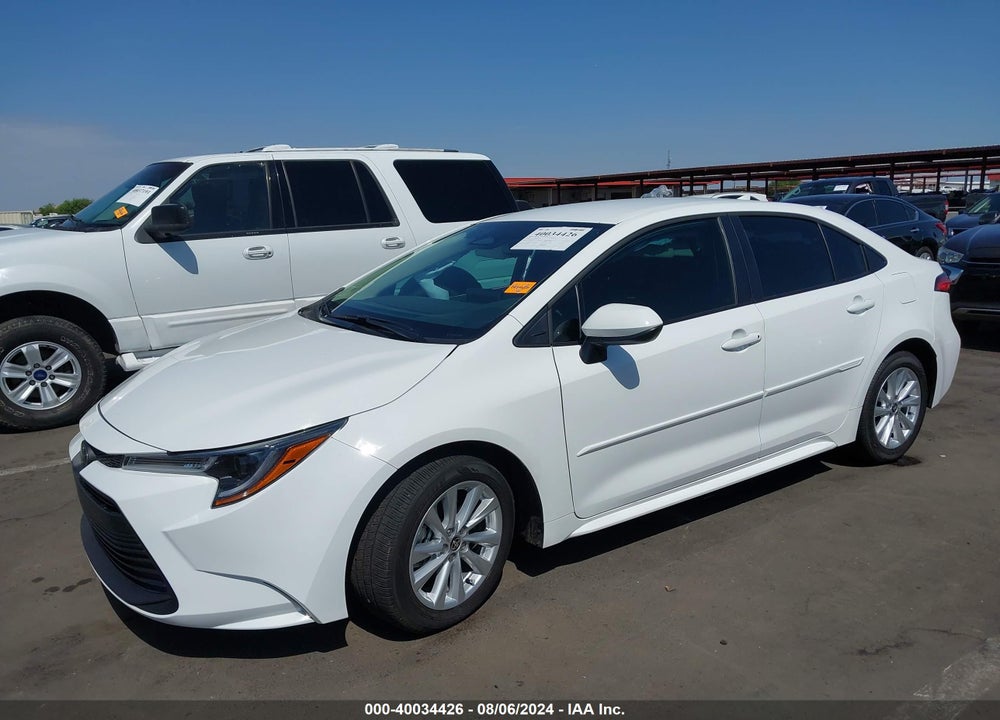 2024 TOYOTA COROLLA LE VIN: 5YFB4MDE8RP161838