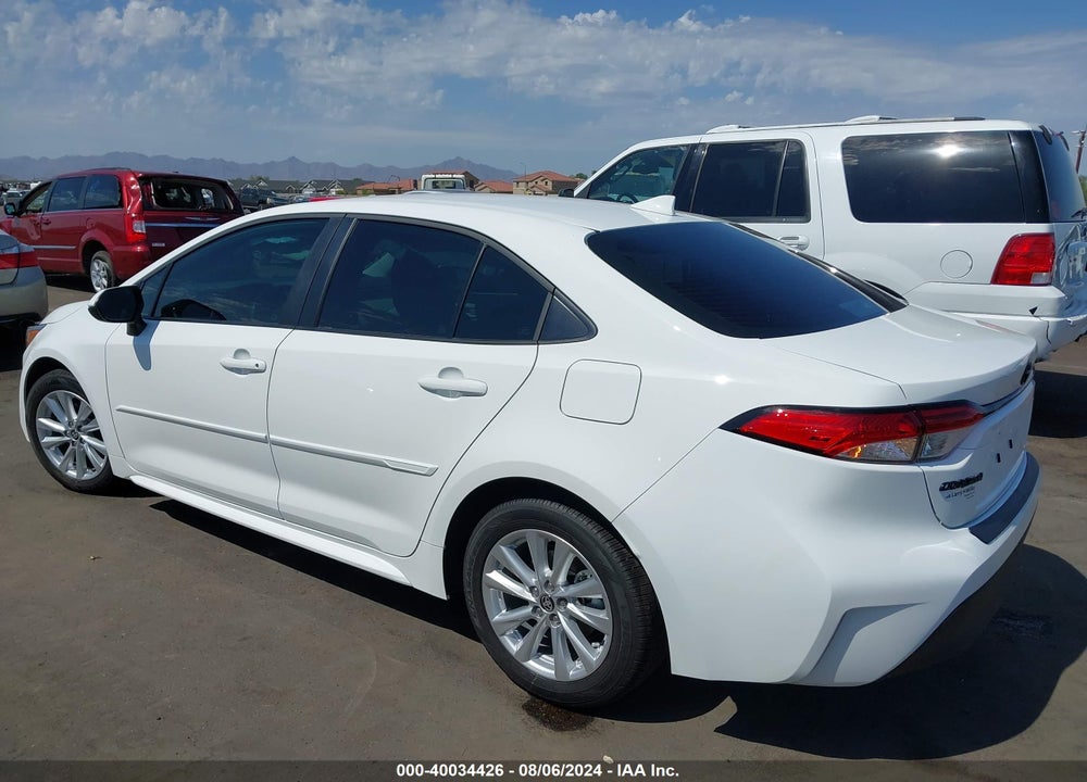 2024 TOYOTA COROLLA LE VIN: 5YFB4MDE8RP161838