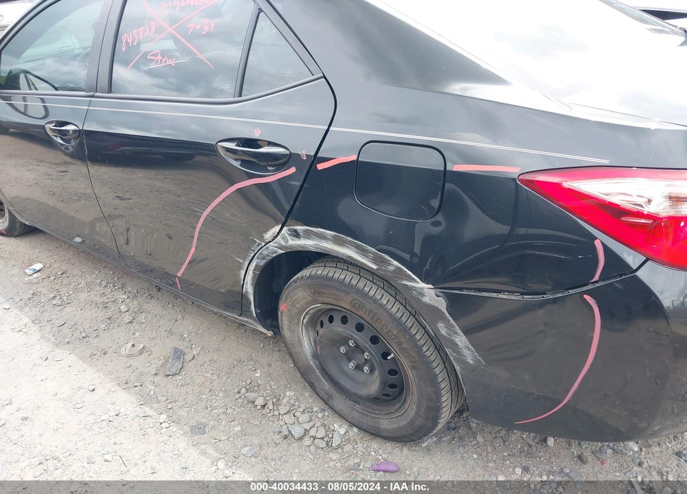 2019 TOYOTA COROLLA L VIN: 2T1BURHE6KC209852