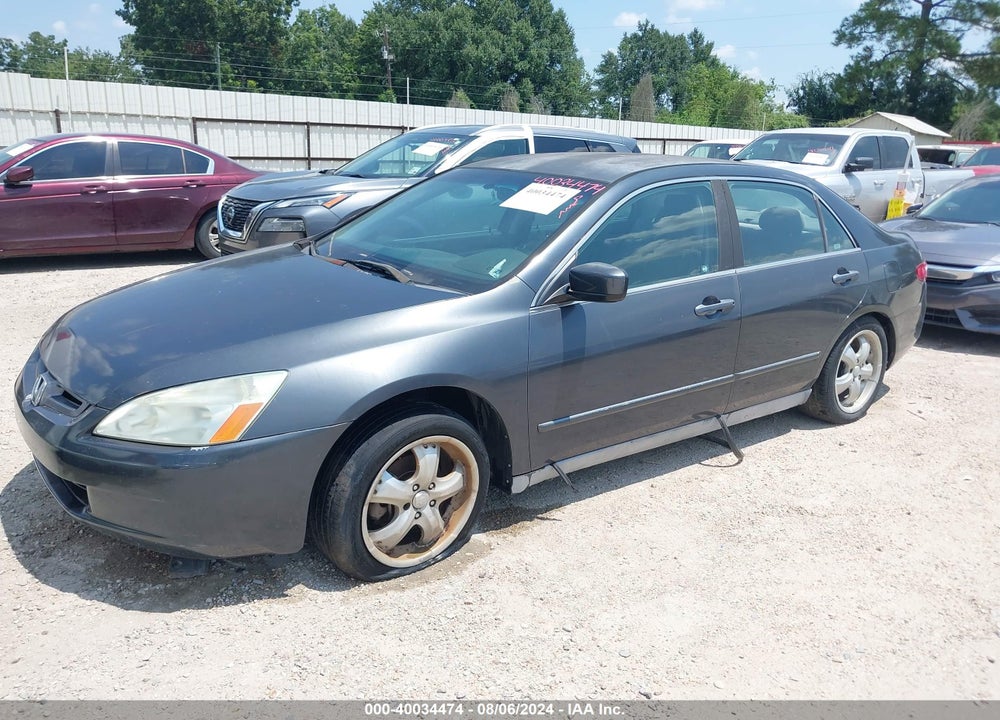2005 HONDA ACCORD 2.4 LX VIN: 3HGCM564X5G708916