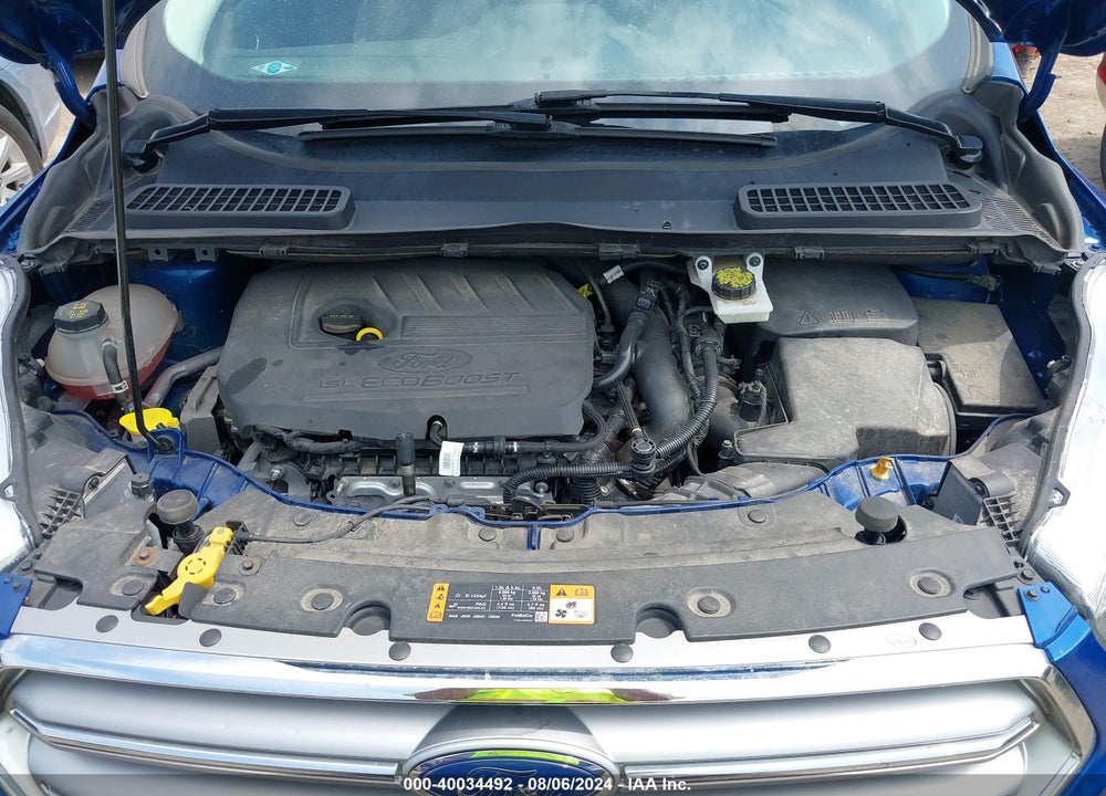 2017 FORD ESCAPE SE VIN: 1FMCU0GD4HUA21976