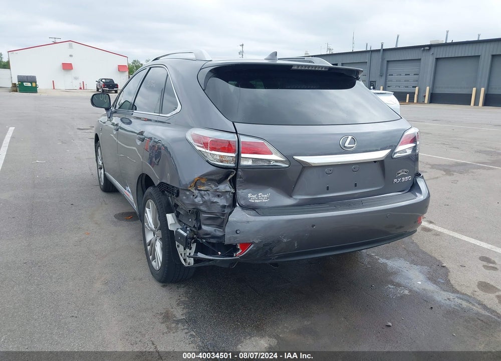 2015 LEXUS RX 350 F-SPORT VIN: 2T2BK1BA5FC254327