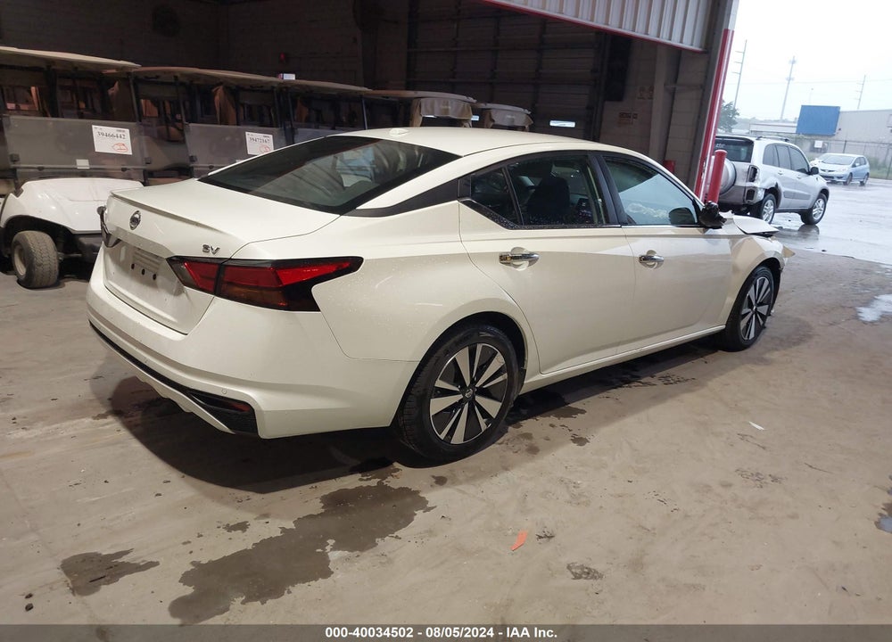 2022 NISSAN ALTIMA SV FWD VIN: 1N4BL4DV7NN300390