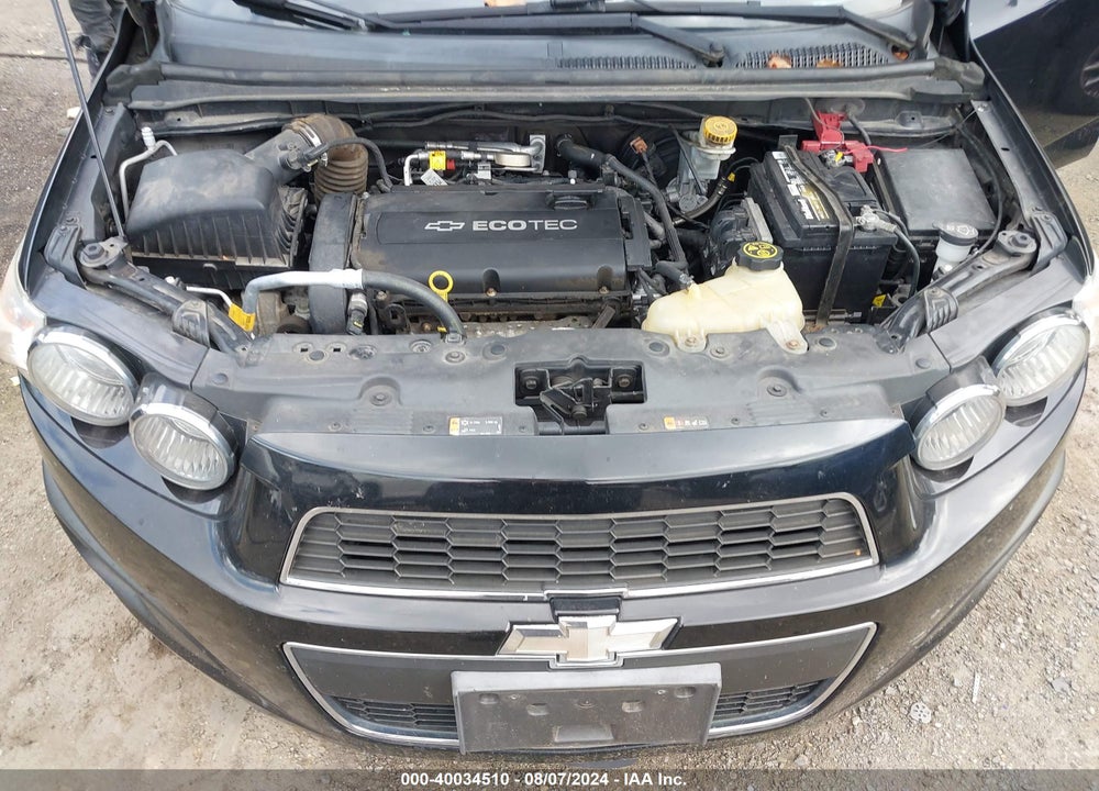 2012 CHEVROLET SONIC 2LT VIN: 1G1JC5SH6C4166699