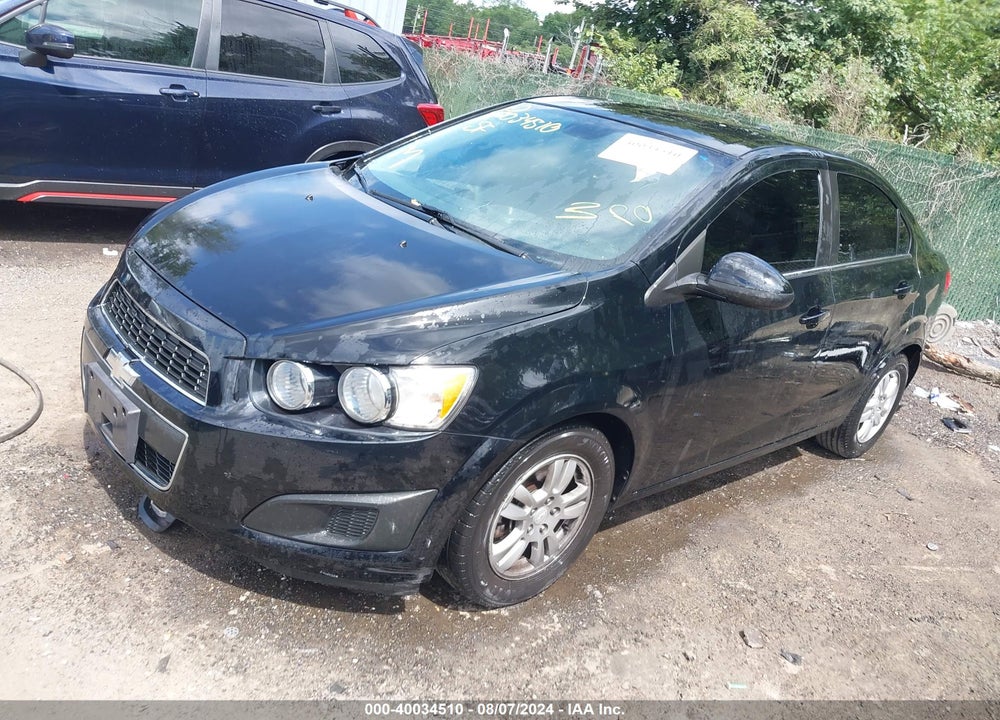 2012 CHEVROLET SONIC 2LT VIN: 1G1JC5SH6C4166699