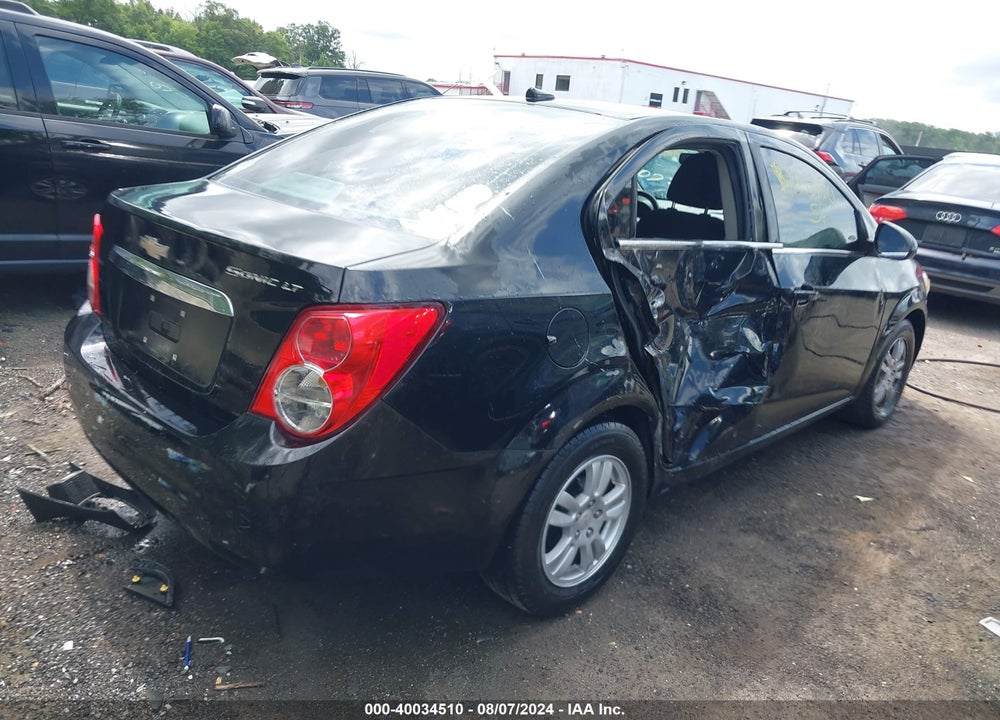 2012 CHEVROLET SONIC 2LT VIN: 1G1JC5SH6C4166699