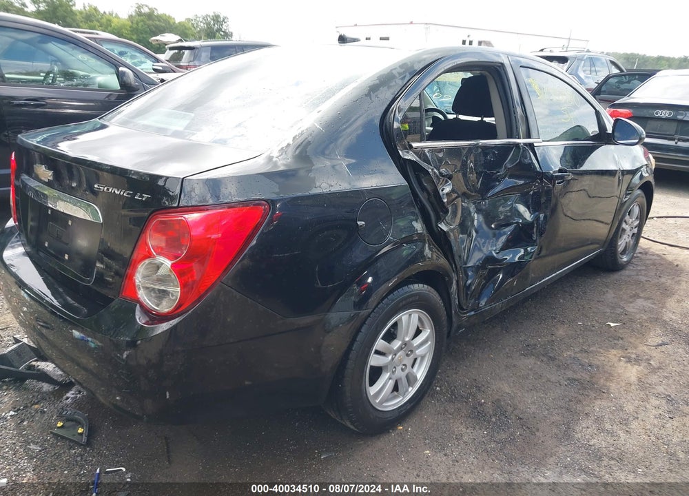 2012 CHEVROLET SONIC 2LT VIN: 1G1JC5SH6C4166699