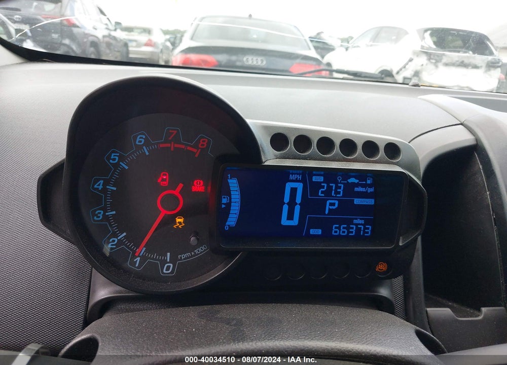 2012 CHEVROLET SONIC 2LT VIN: 1G1JC5SH6C4166699