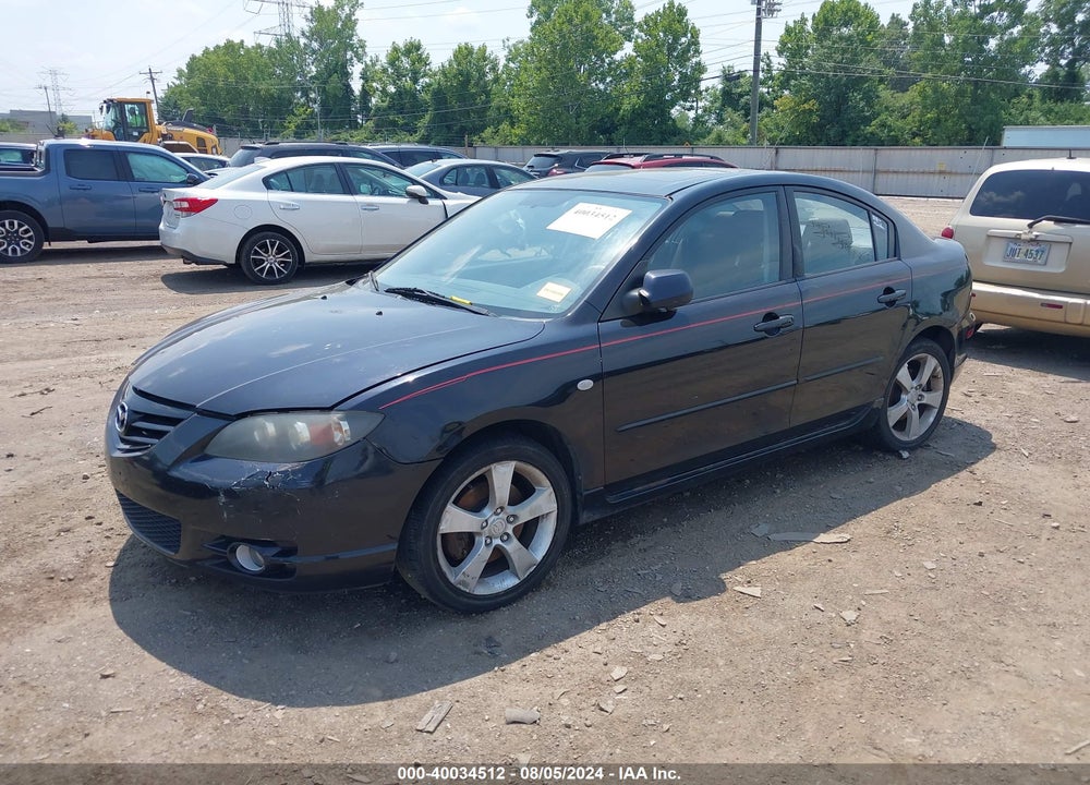 2004 MAZDA 3 S VIN: JM1BK123041102656