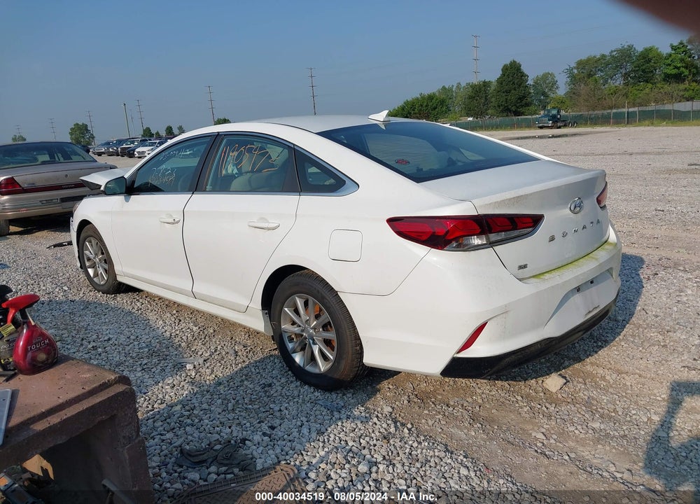 2018 HYUNDAI SONATA SE VIN: 5NPE24AF7JH609018
