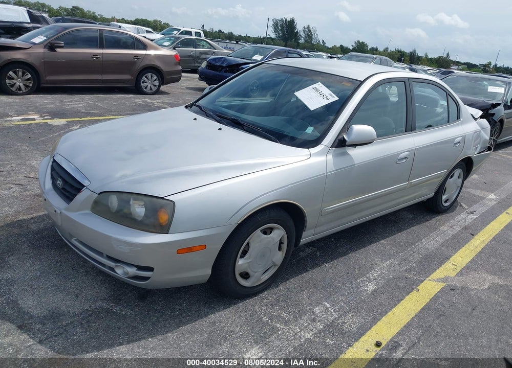 2005 HYUNDAI ELANTRA GLS/GT VIN: KMHDN46D65U022696