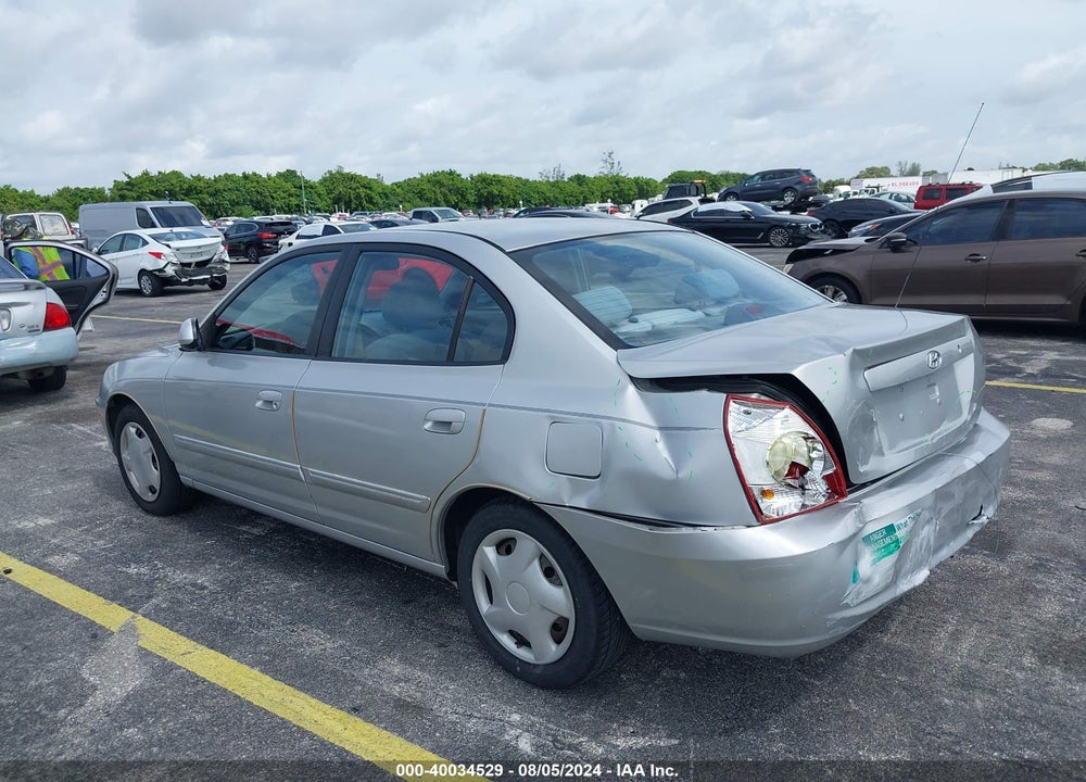 2005 HYUNDAI ELANTRA GLS/GT VIN: KMHDN46D65U022696