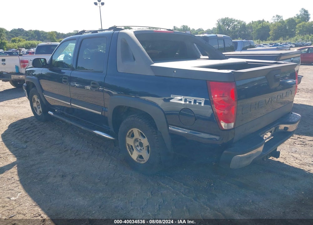 2004 CHEVROLET AVALANCHE 1500 VIN: 3GNEC12T84G229819